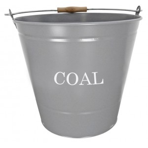 Manor Coal Bucket - Grey