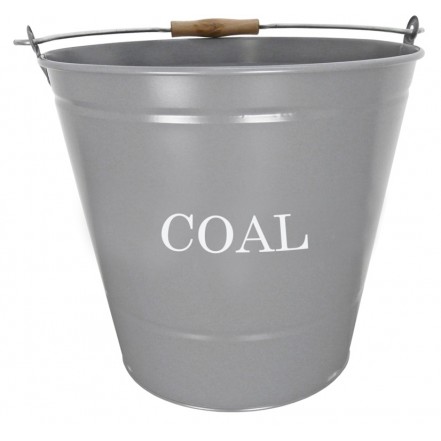 Manor Coal Bucket - Grey