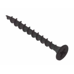 Forgefix Drywall Screw Black Phosphate 3.5 x 38mm Box 1000