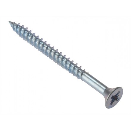 Forgefix Pozi Countersunk Zinc Plated Screw