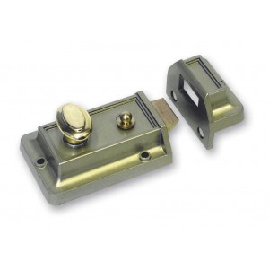 Sterling Nightlatch Set Standard Champagne Finish 60mm