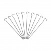 Ambassador Galvanised Steel Round Wire Tent Pegs Pack 10