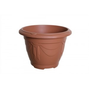 Whitefurze 58cm Venetian Round Planter - Terracotta