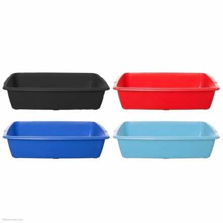 Whitefurze 42cm Cat Litter Tray