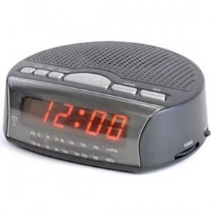 Lloytron Daybreak Portable Clock Radio Black