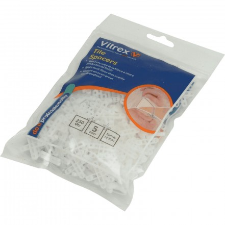 Vitrex Floor Tile Spacers 5mm Pack 250