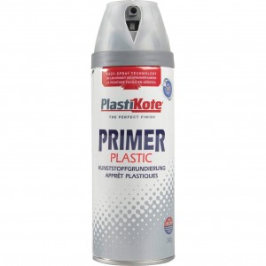 Plastikote Spray Primer Plastic 400ml Clear