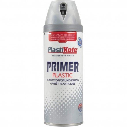 Plastikote Spray Primer Plastic 400ml Clear