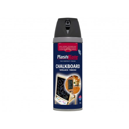 Plastikote Chalkboard Spray Paint 400ml Black