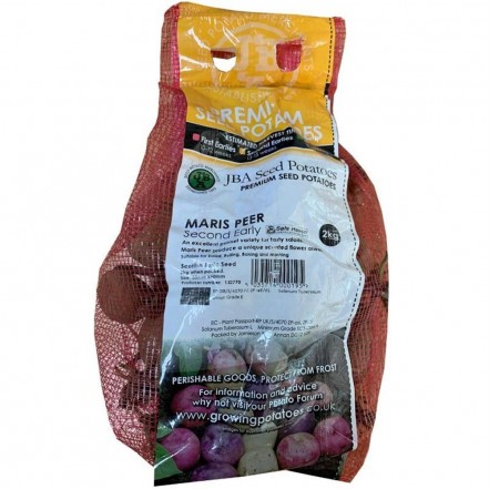 JBA Seed Potatoes Second Earlies 2kg Maris Peer