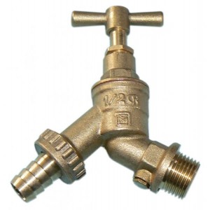 Primaflow Hose Union Brass Bib Check Valve 1/2"