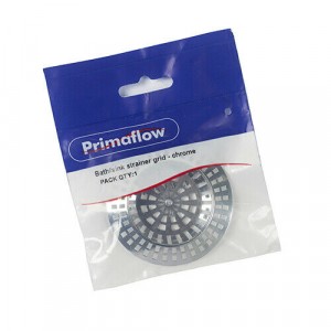 Primaflow Bath/Sink Strainer Grid 1.3/4" Chrome