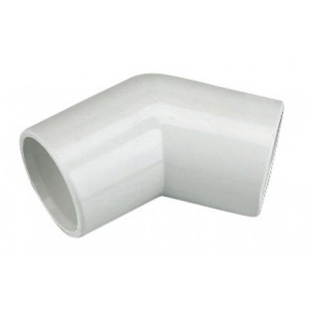 Primaflow Overflow 45 Degree Bend White