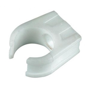 Primaflow Overflow Pipe Clips White (Pk 4)