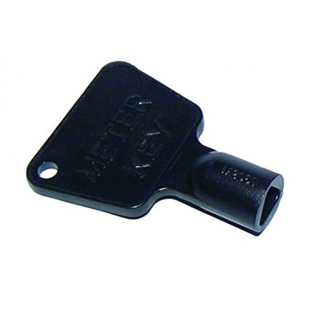 Gas/Electric Meter Box Key Black (Pk 2)