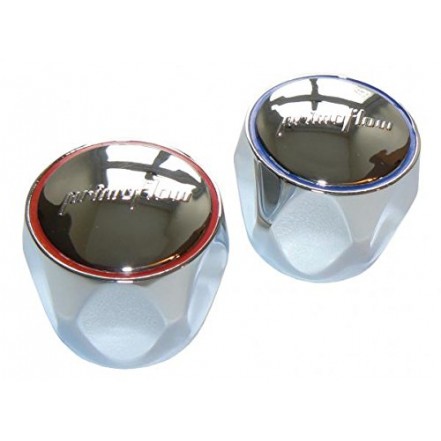 Replacement Chrome Plate Tap Heads (Pair)