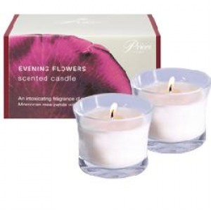 Price's Luxury Glass Evening Flowers