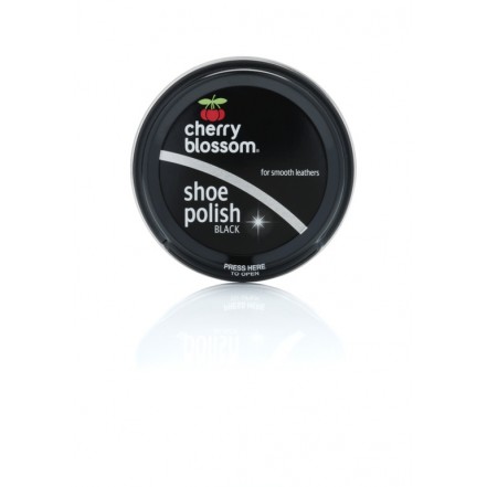 Cherry Blossom Shoe Polish Black 50ml