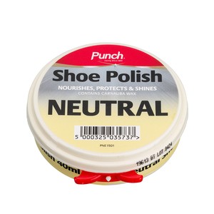 Punch Shoe Polish Neutral 40Ml