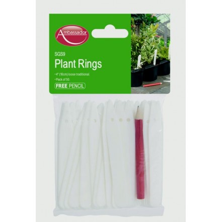 Ambassador Plant Labels & Pencil Pack 50