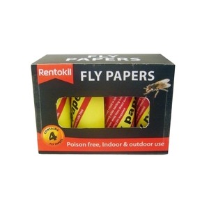 Rentokil Fly Papers Pack 8