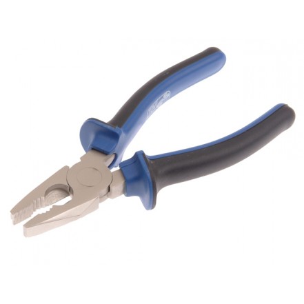 Faithfull Combination Pliers - Blue 180mm (7")