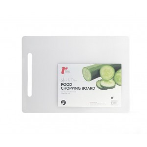 Chef Aid Chopping Board White Polyethylene Reversible 35 x 24.5 x 1mm