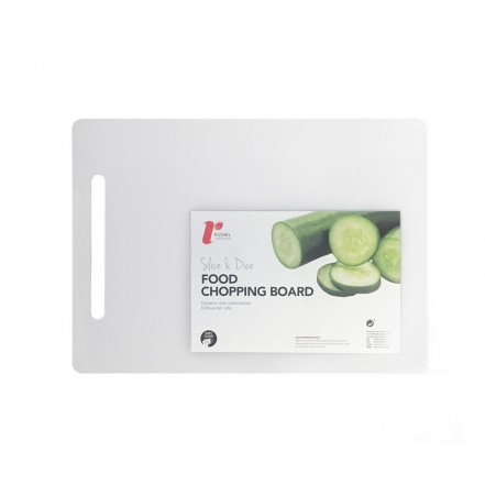 Chef Aid Chopping Board White Polyethylene Reversible 35 x 24.5 x 1mm