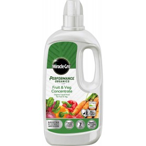 Miracle-Gro Performance Organics Fruit & Veg Plant Food 1 Litre