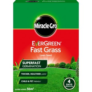 Miracle-Gro Evergreen Fast Grass Seed 1.6kg/56M2