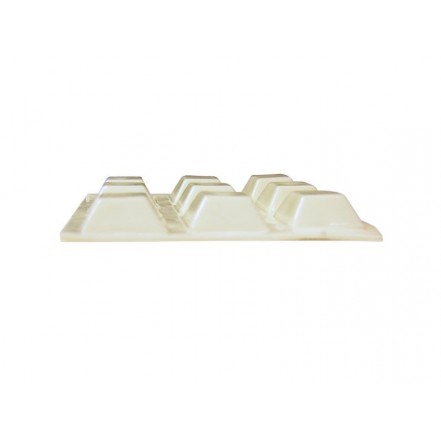 Felt Gard Vinyl Buffer Square White 13mm