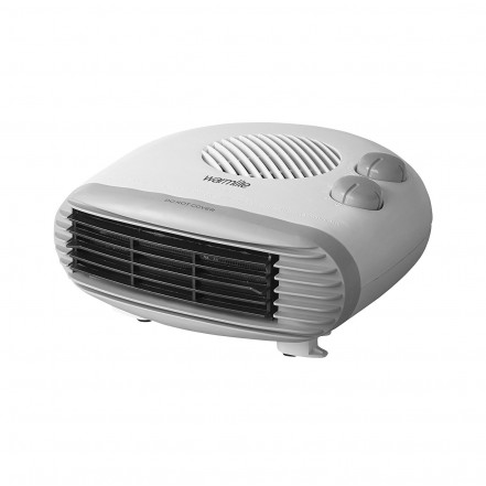 Warmlite Flat Fan Heater 2kW White