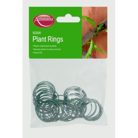 Ambassador Coated Plant Rings