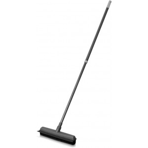 Addis Rubber Broom Metallic Grey