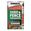 Ronseal Shed & Fence Preserver (New Formulation) 5L