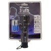 AP 3-LED Rubber Torch Complete with Batteries (2AA)