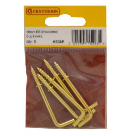 Centurion 38mm EB Shouldered Dresser Hooks (Pack of 5)