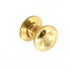 Securit Victorian Cupboard Knob Brass Pack 2