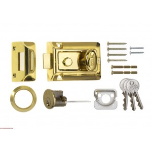 Era Traditional Nightlatch Brass Effect Body