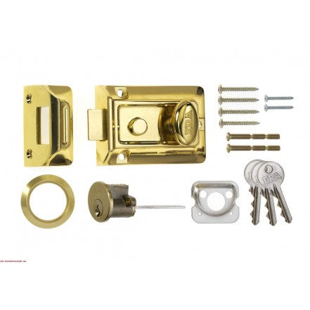 Era Traditional Nightlatch Brass Effect Body