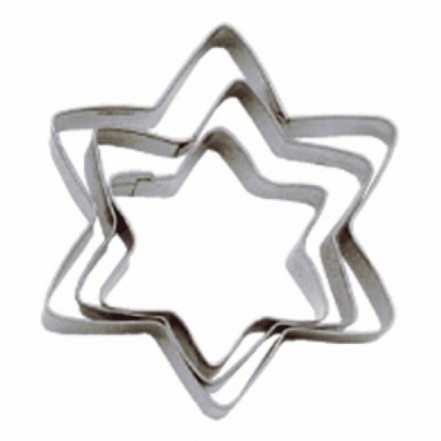 Tala Plain Star Cutters (Set of 3)