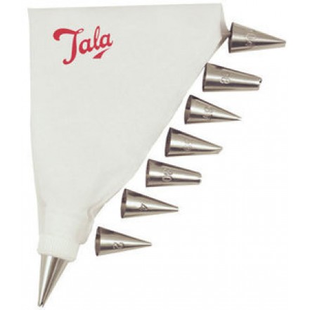 Tala Icing Bag Set with 8 Nozzles