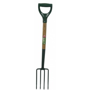 Ambassador Natural Ash Handle Carbon Steel Border Fork