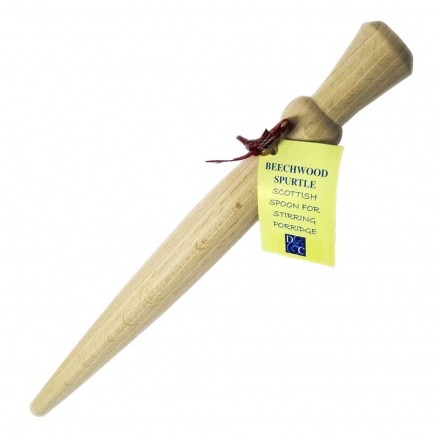 D&C Turned Beechwood Porridge Spurtle