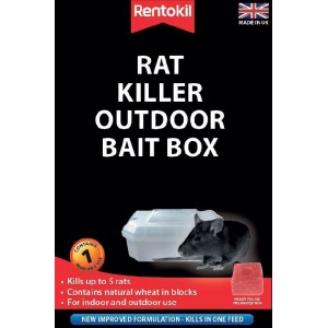 Rentokil Rat Killer Outdoor Bait Box