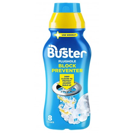 Buster Plughole Block Preventer Deep Clean Foam 500ml