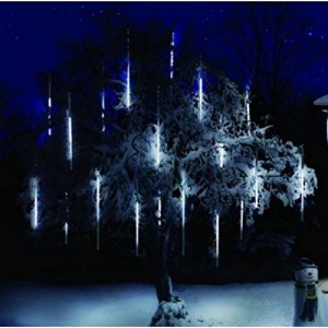 Premier 5 x 20cm LED Snowing Shower Icicle Lights