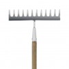 S&J Soil Rake Traditional Stainless Steel