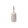 Addis Faux Rattan Round Toilet Brush Set with Internal Detergent