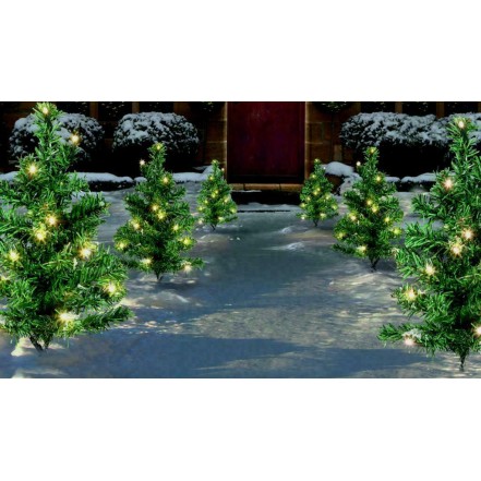 Premier Tree Path Light Set 6 Pieces 90 LEDs